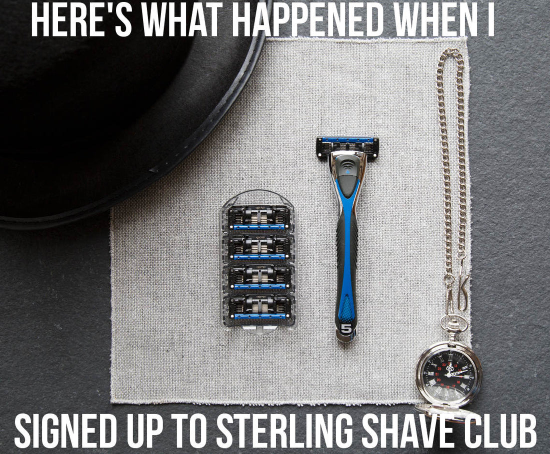 Here’s what happened when I signed up to Sterling Shave Club