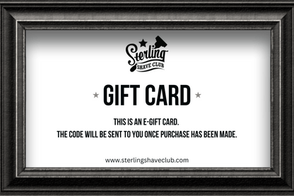 Gift card for Sterling shave club